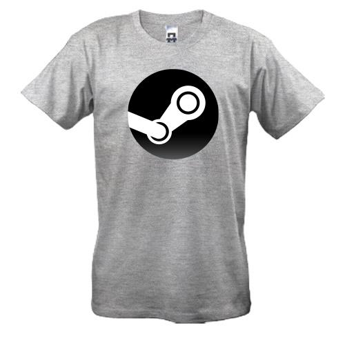 Футболка з логотипом Steam