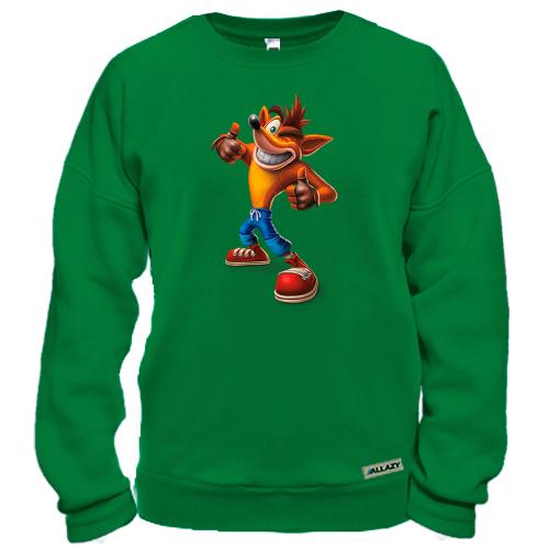 Свитшот с Crash Bandicoot