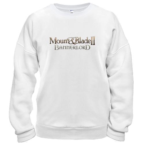 Свитшот с логотипом игры Mount and Blade - Bannerlord