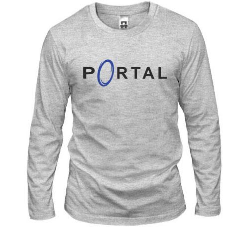 Лонгслив с логотипом игры Portal