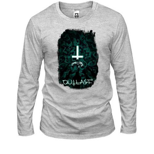 Лонгслив с постером игры Outlast