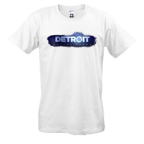 Футболка с логотипом игры: Detroit - Become Human