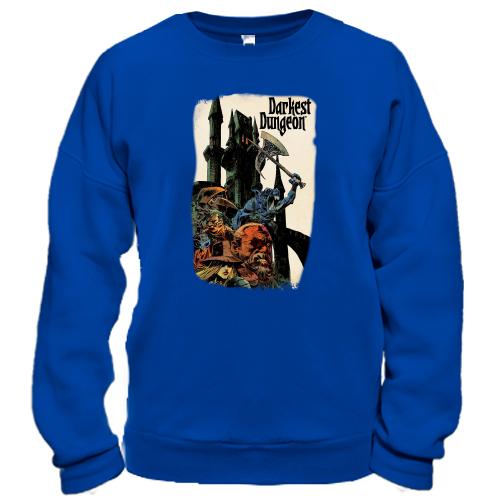 Свитшот с обложкой игры Darkest Dungeon