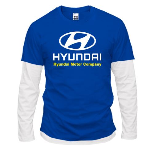 Лонгслив комби Hyundai