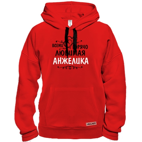 Толстовка с надписью 