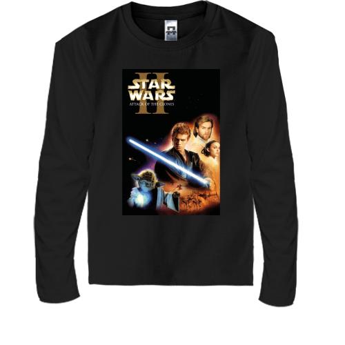 Детская футболка с длинным рукавом Star Wars 2 poster