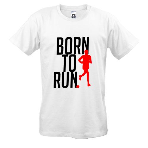Футболка Born to run