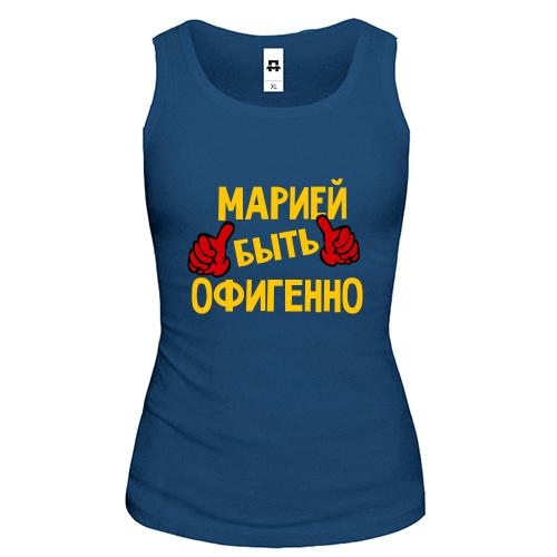 Майка с надписью 
