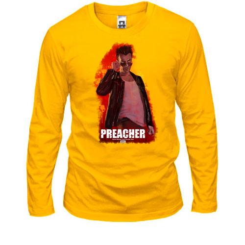 Лонгслив с постером Preacher