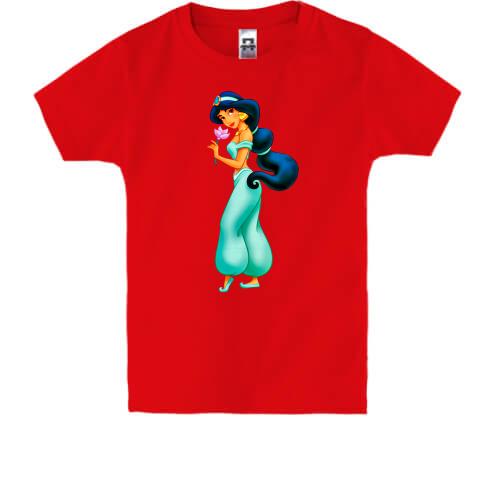 Дитяча футболка з принцесою Жасмін (Алладін)