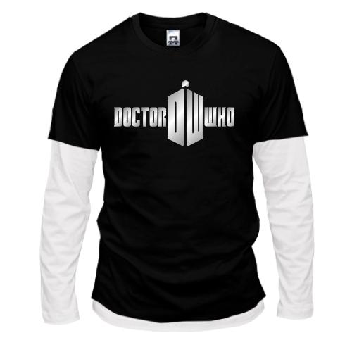 Лонгслив комби Доктор Кто
