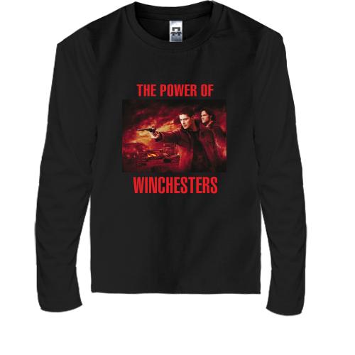 Детская футболка с длинным рукавом The power of Winchesters