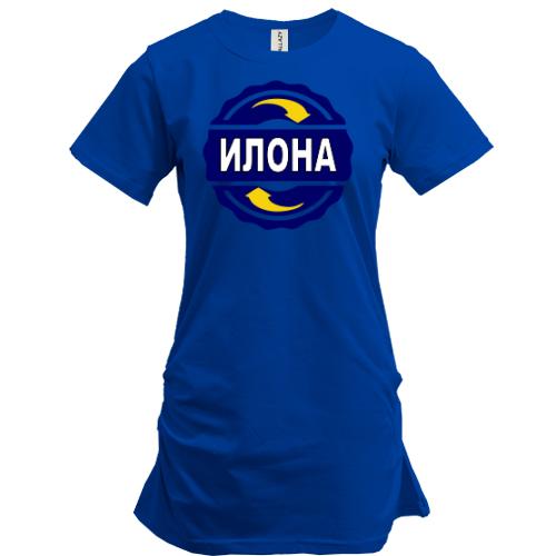 Туника с именем Илона в круге