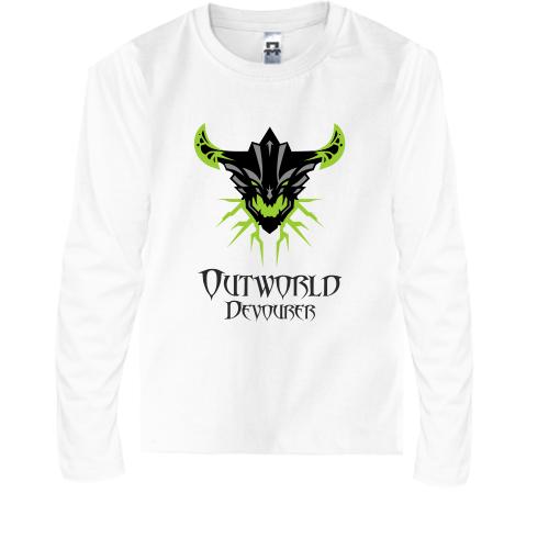 Детская футболка с длинным рукавом outworld