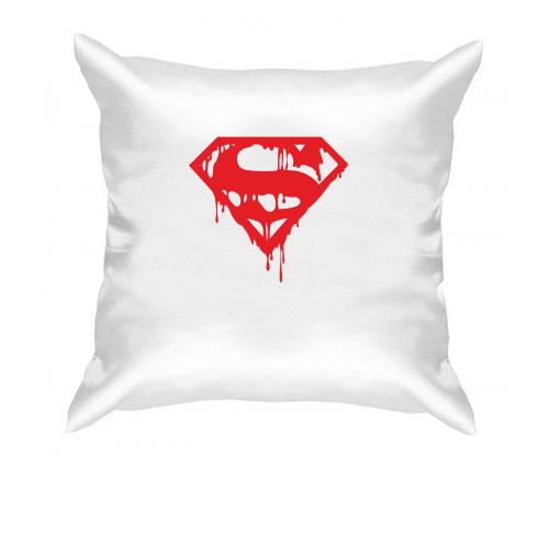 Подушка Кровавый супермен