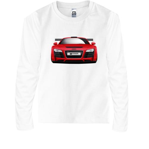 Детская футболка с длинным рукавом Audi R8
