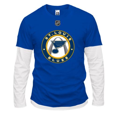 Комбінований лонгслів Saint Louis Blues 2