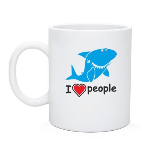 Чашка с акулой 