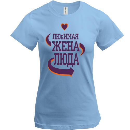 Футболка с надписью 
