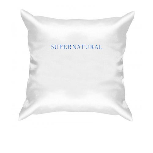Подушка  з написом Supernatural