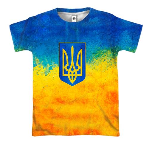 3D футболка с Гербом Украины