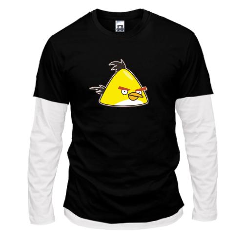 Комбінований лонгслів  Yellow bird
