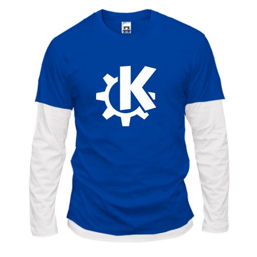 Лонгслив комби KDE