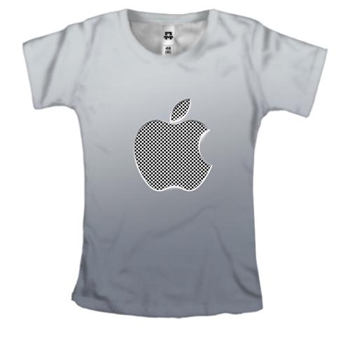 Женская 3D футболка Apple