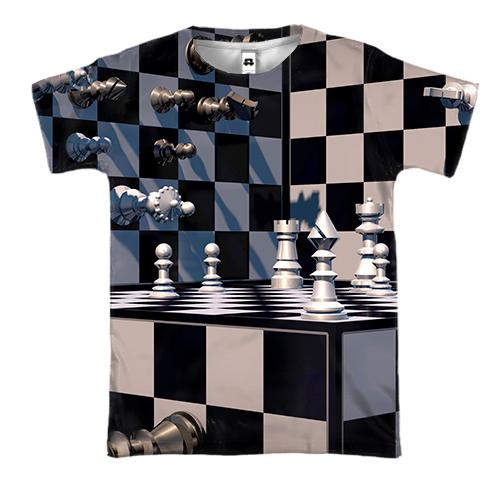 3D футболка Шахматы