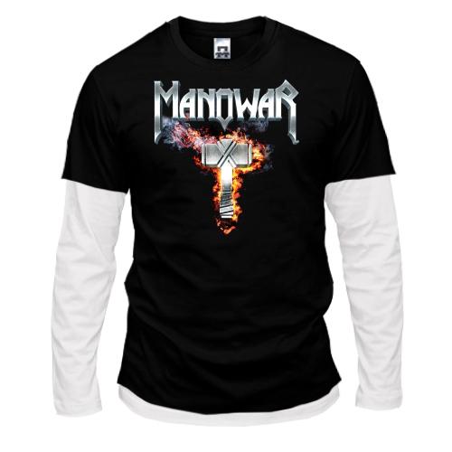 Лонгслив комби Manowar - The Lord of Steel