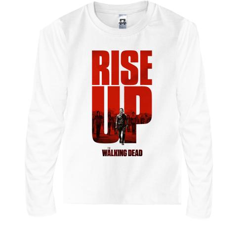 Детская футболка с длинным рукавом The Walking Dead - Rise Up