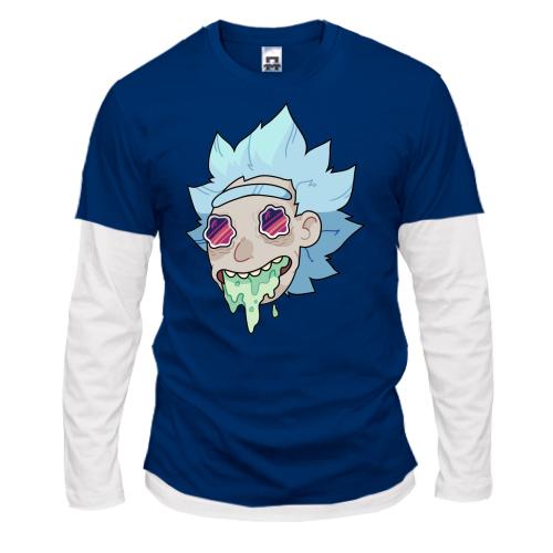 Лонгслив комби Rick