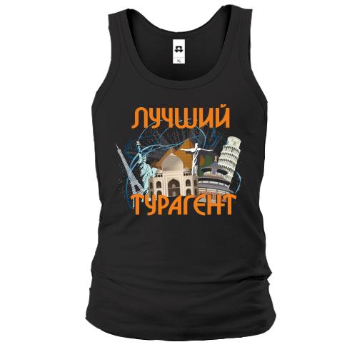 Майка с надписью 