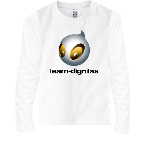 Детская футболка с длинным рукавом Team Dignitas