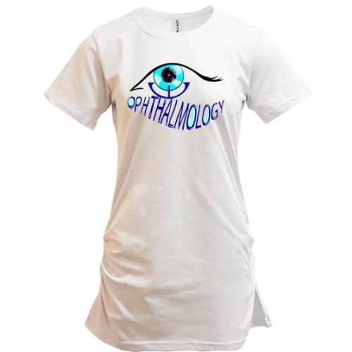 Подовжена футболка для офтальмолога