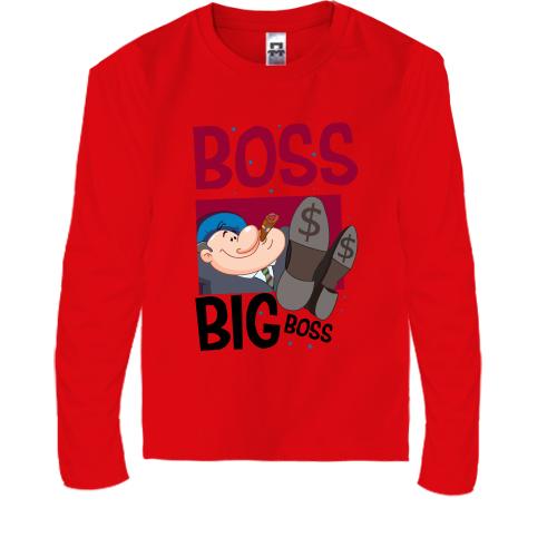 Детская футболка с длинным рукавом Boss, big boss