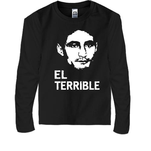 Детская футболка с длинным рукавом Ell terrible