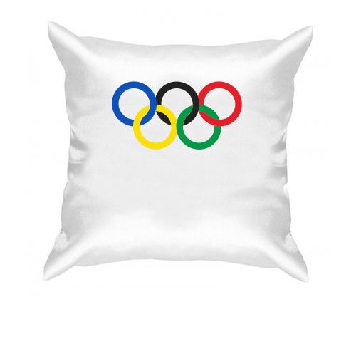 Подушка  Олімпійські кільця