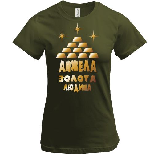 Футболка з написом 