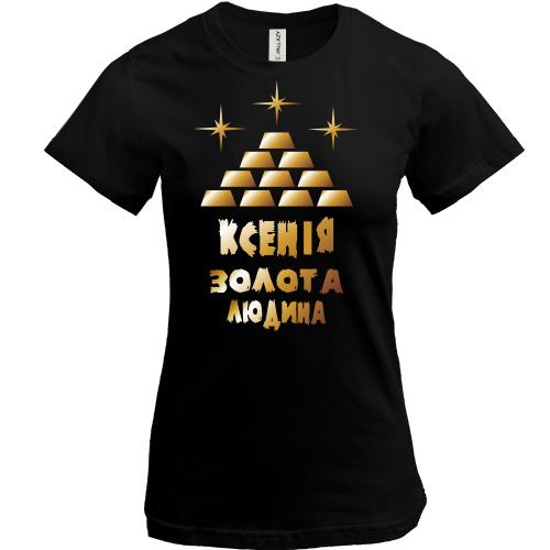 Футболка  з написом 