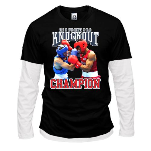 Лонгслив комби  Big Fight Pro Knockout