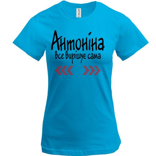 Футболка з написом 