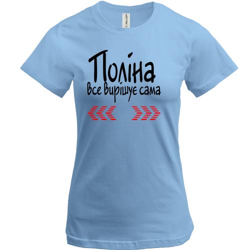 Футболка з написом 