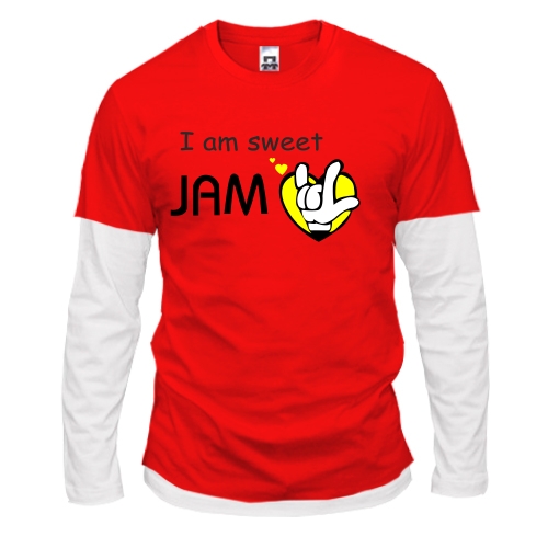 Комбінований лонгслів Sweet Jam 4