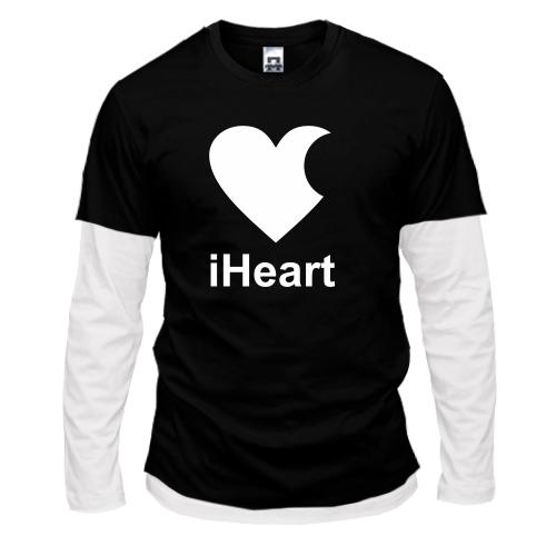 Комбінований лонгслів iHeart-2