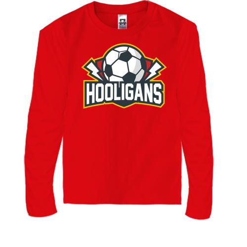 Детская футболка с длинным рукавом Hooligans Soccer