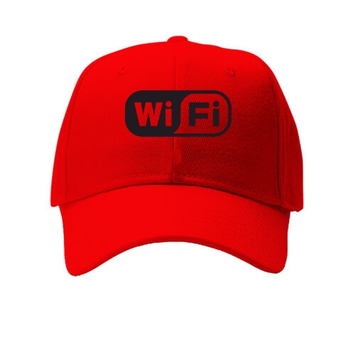 Детская Кепка с голографической наклейкой «Wi Fi»