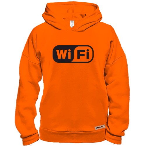 Худі BASE з голографічною наліпкою «Wi Fi»