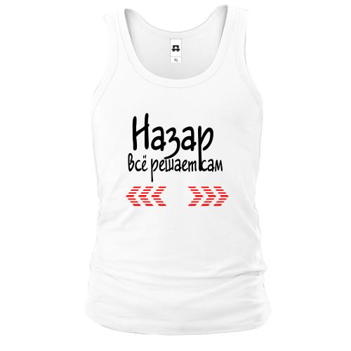 Майка с надписью 