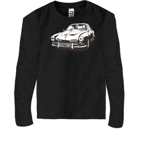 Дитячий лонгслів volkswagen vintage car